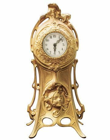 Art Nouveau-klok; Wat is het? Wat is het waard?