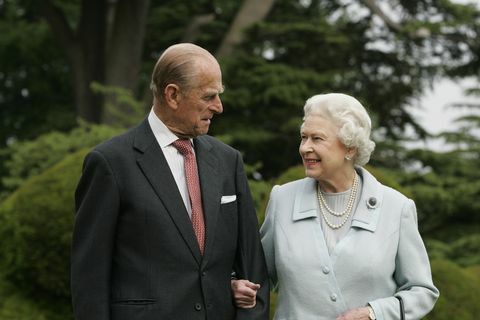 Prins Philip en koningin Elizabeth